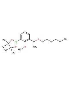 Astatech (3-(1-(HEXYLOXY)ETHYL)-2-METHOXYPHENYL)BORONIC ACID PINACOL ESTER; 1G; Purity 95%; MDL-MFCD29921018